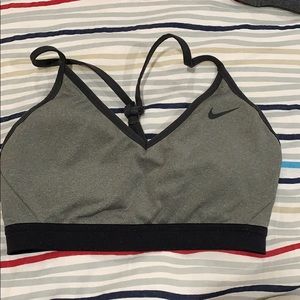 Nike v-neck sports bra